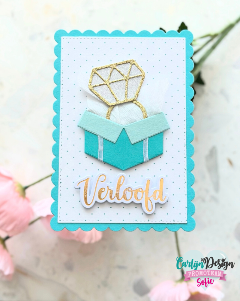 CarlijnDesign Hot Foil Verliefd Verloofd Getrouwd (CDHF-0070) CarlijnDesign Hot Foil Verliefd Verloofd Getrouwd (CDHF-0070)