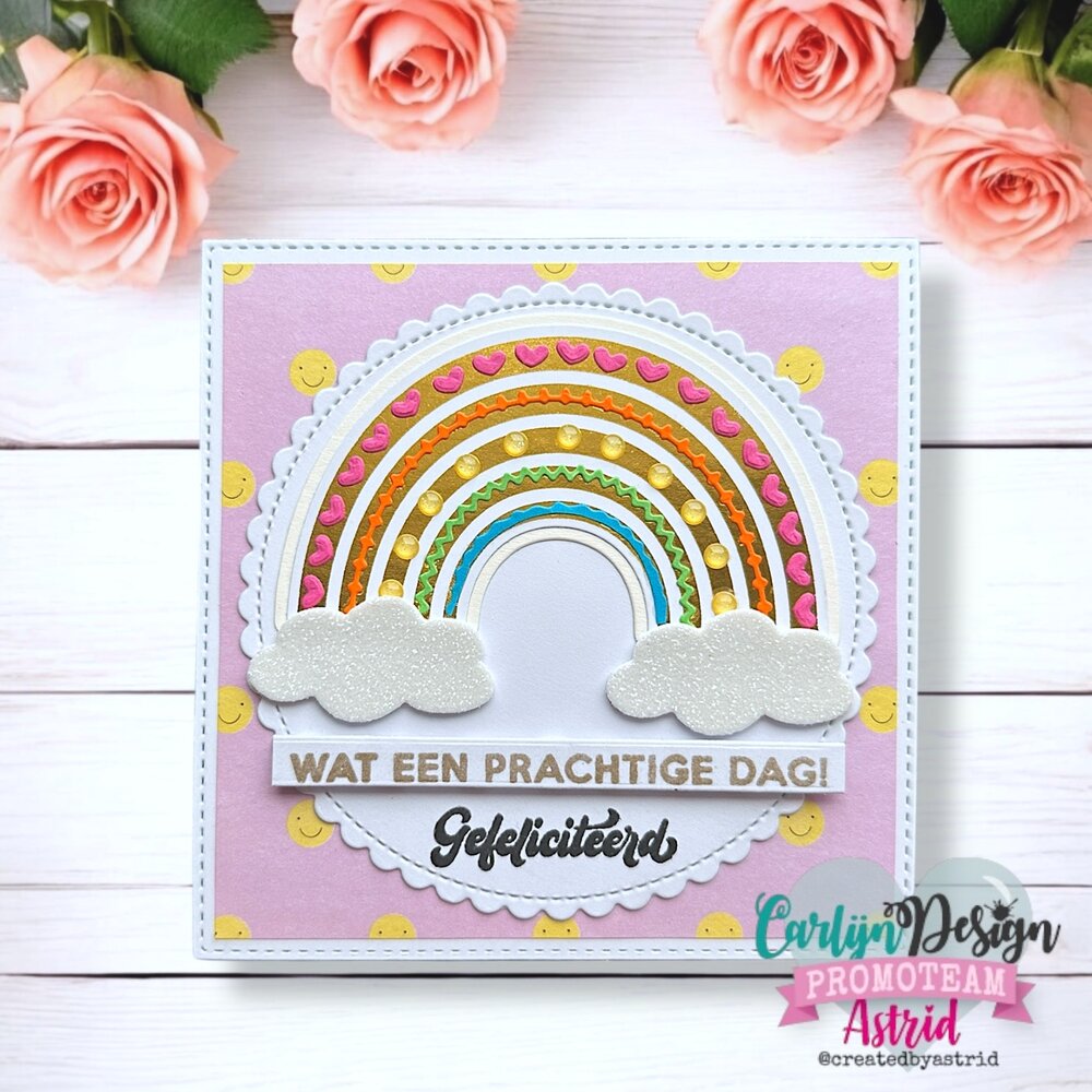 CarlijnDesign Hot Foil Regenboog (CDHF-0072)