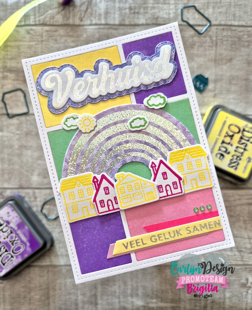 CarlijnDesign Hot Foil Regenboog (CDHF-0072)