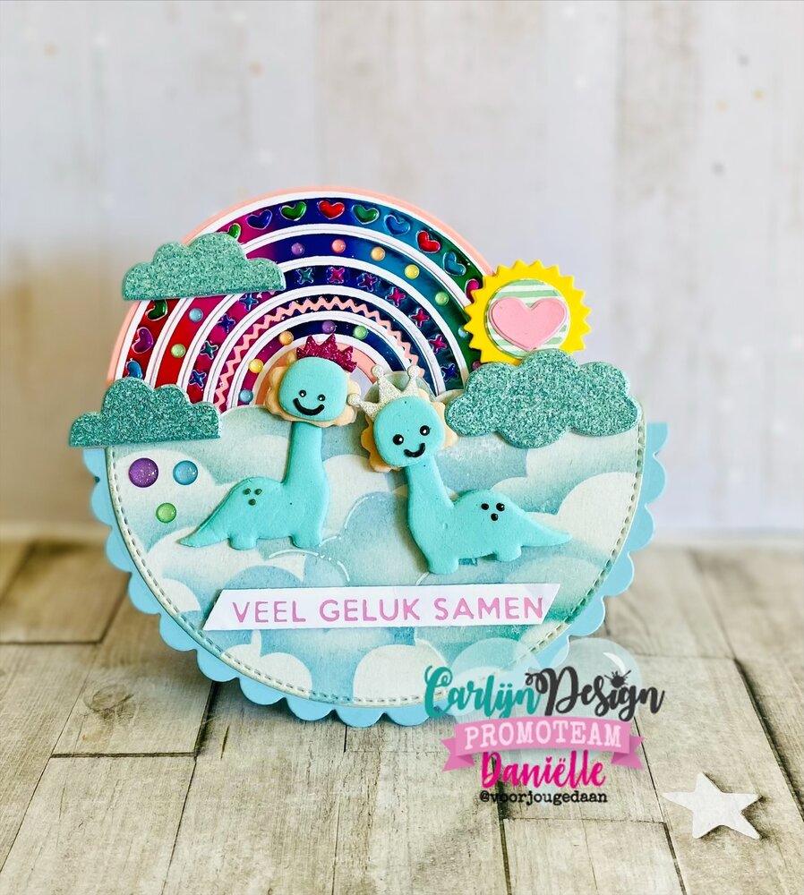 CarlijnDesign Hot Foil Regenboog (CDHF-0072)