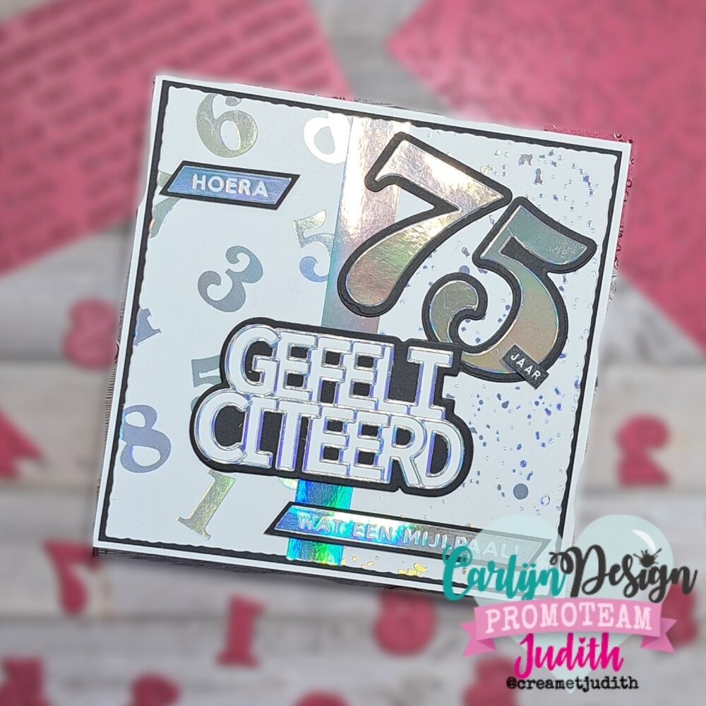 CarlijnDesign Hot Foil Grote Cijfers (CDHF-0073) CarlijnDesign Hot Foil Grote Cijfers (CDHF-0073)