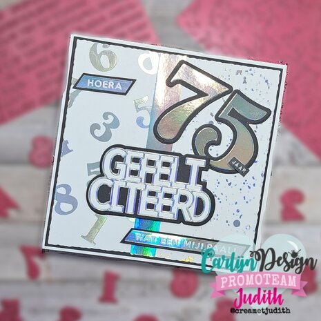 CarlijnDesign Hot Foil Grote Cijfers (CDHF-0073) CarlijnDesign Hot Foil Grote Cijfers (CDHF-0073)