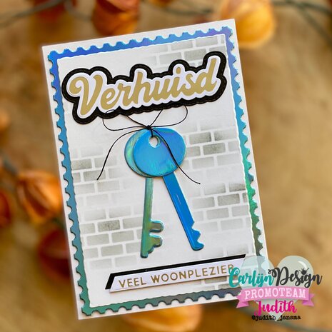 CarlijnDesign Hot Foil Verhuisd (CDHF-0074) CarlijnDesign Hot Foil Verhuisd (CDHF-0074)