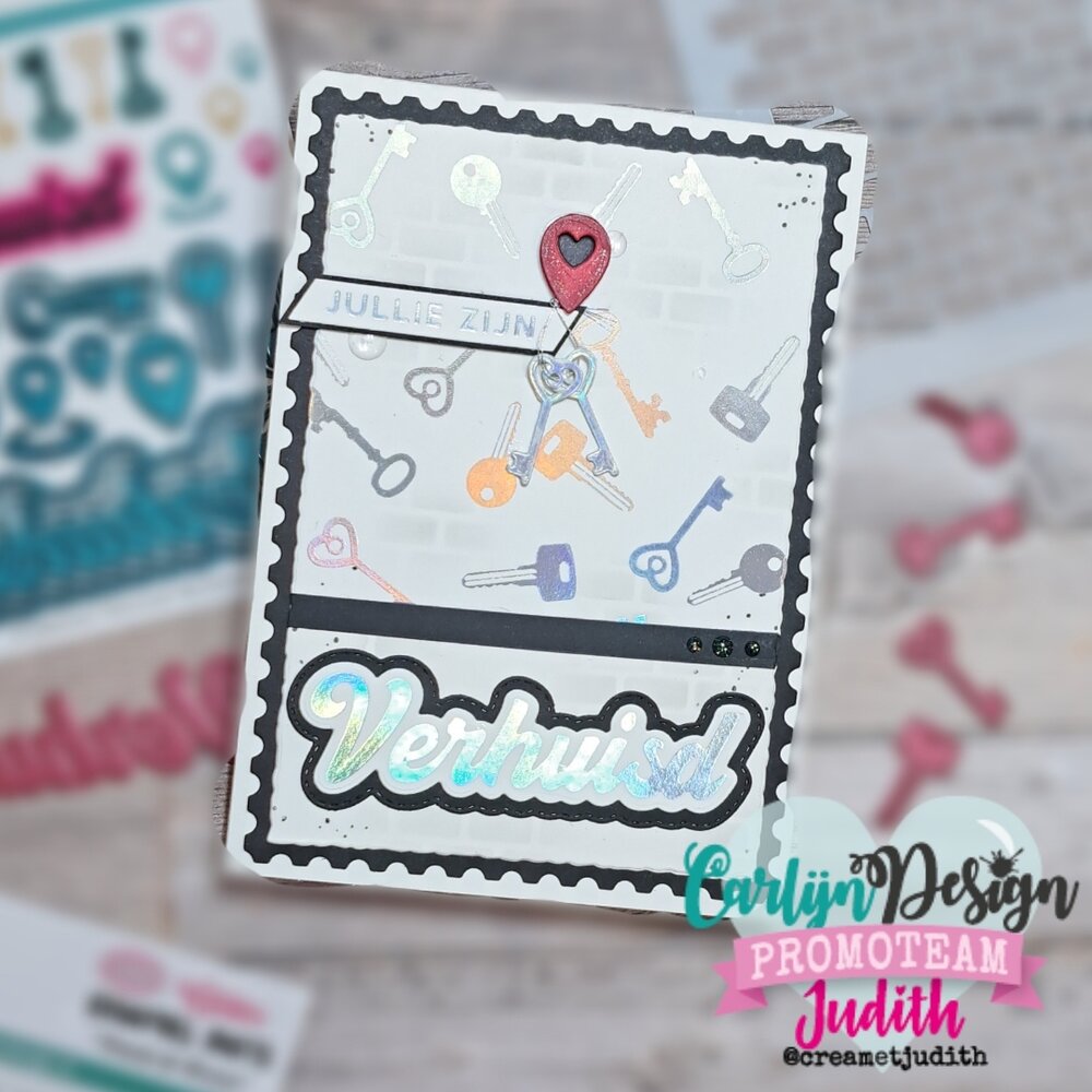 CarlijnDesign Hot Foil Verhuisd (CDHF-0074) CarlijnDesign Hot Foil Verhuisd (CDHF-0074)