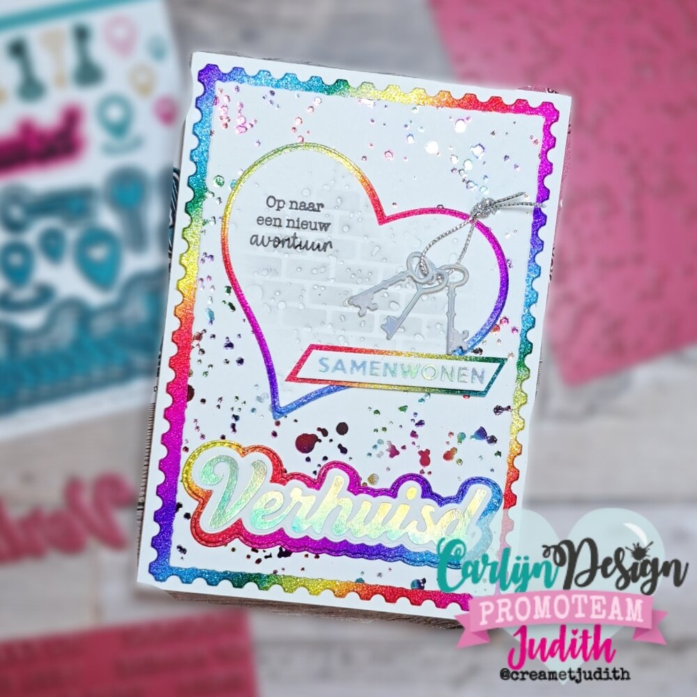 CarlijnDesign Hot Foil Verhuisd (CDHF-0074) CarlijnDesign Hot Foil Verhuisd (CDHF-0074)