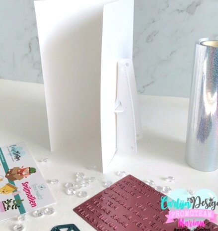 CarlijnDesign Cutting Dies Kaart Standaard (CDSN-0293)