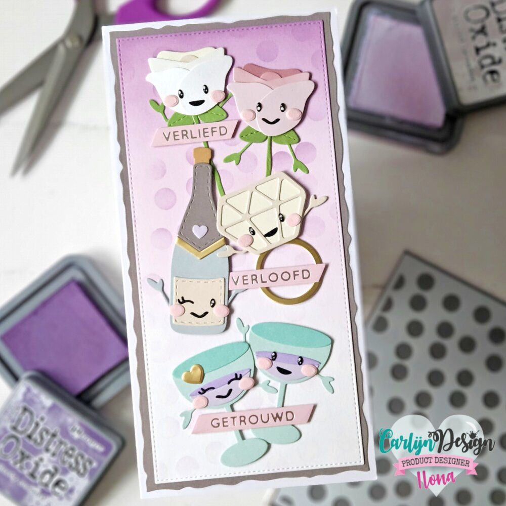 CarlijnDesign Snijmallen Bridal Buddies (CDSN-0294) CarlijnDesign Snijmallen Bridal Buddies (CDSN-0294)