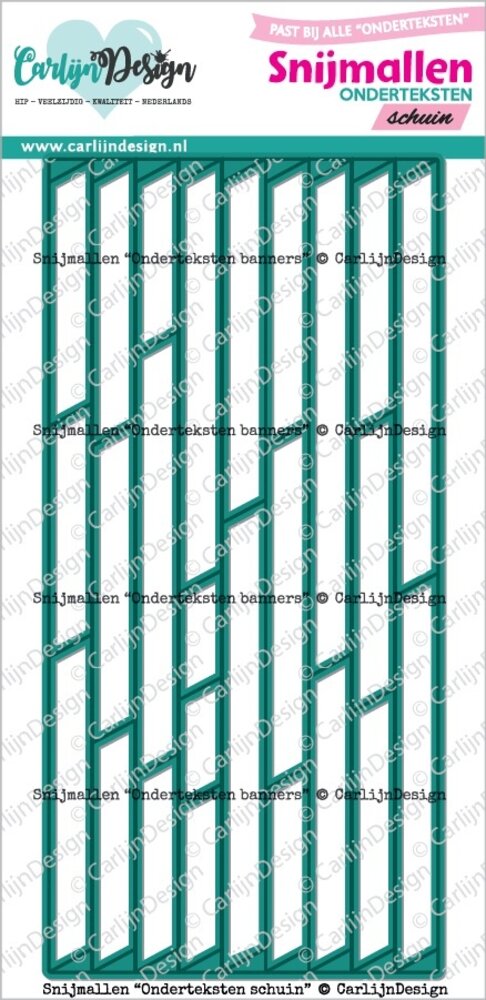 CarlijnDesign Cutting Dies Onderteksten Schuin (CDSN-0296) CarlijnDesign Cutting Dies Onderteksten Schuin (CDSN-0296)