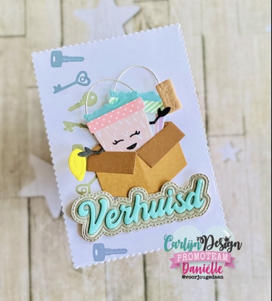 CarlijnDesign Cutting Dies New Homies (CDSN-0297) CarlijnDesign Cutting Dies New Homies (CDSN-0297)