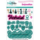 CarlijnDesign Snijmallen Verhuisd (CDSN-0298)