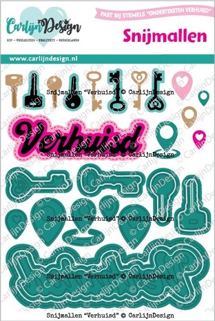 CarlijnDesign Snijmallen Verhuisd (CDSN-0298) CarlijnDesign Snijmallen Verhuisd (CDSN-0298)