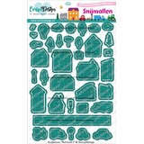 CarlijnDesign Cutting Dies Verhuisd 2 (CDSN-0299)