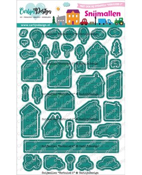CarlijnDesign Snijmallen Verhuisd 2 (CDSN-0299) CarlijnDesign Snijmallen Verhuisd 2 (CDSN-0299)