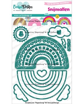 CarlijnDesign Snijmallen Regenboog (CDSN-0300) CarlijnDesign Snijmallen Regenboog (CDSN-0300)