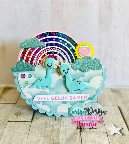 CarlijnDesign Cutting Dies Regenboog (CDSN-0300)