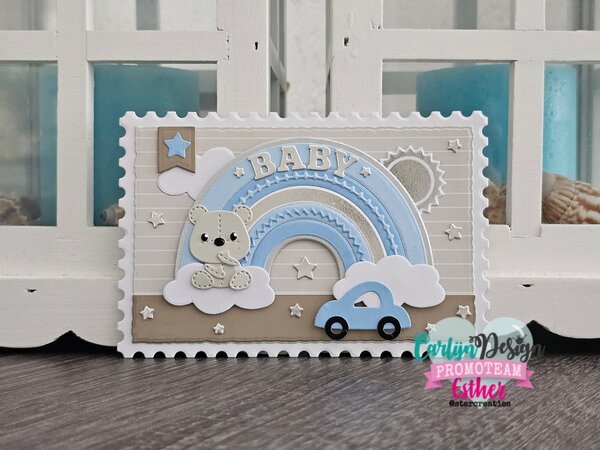 CarlijnDesign Cutting Dies Regenboog (CDSN-0300)