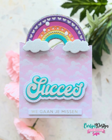 CarlijnDesign Cutting Dies Regenboog (CDSN-0300)