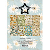 Paper Favourites Vintage Daisies A5 Paper Pad (PFA170)