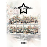 Paper Favourites Vintage Car A6 Paper Pad (PFA572)