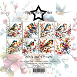 Paper Favourites Birds and Flowers 6x6 Inch Paper Pad (PF528)