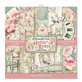 Stamperia House of Roses 12x12 Inch Paper Pack (SBBL66)