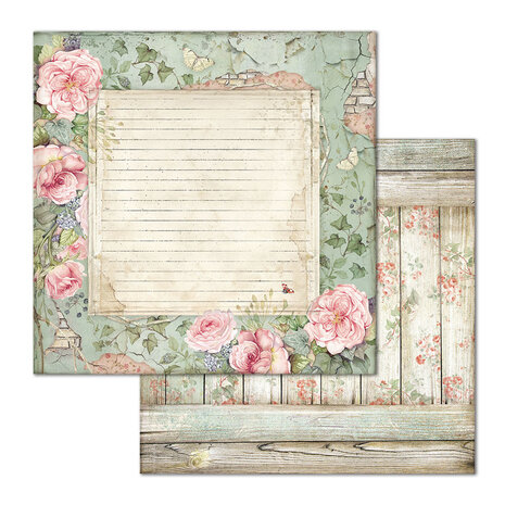 Stamperia House of Roses 12x12 Inch Paper Pack (SBBL66) Stamperia House of Roses 12x12 Inch Paper Pack (SBBL66)