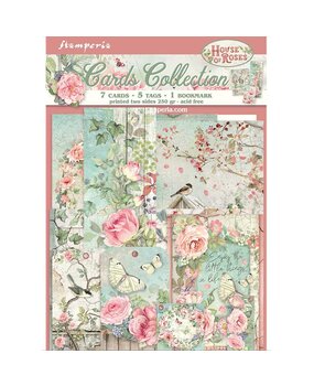 Stamperia Cards Collection House of Roses (SBCARD04)