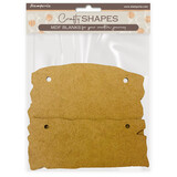 Stamperia Hidden Grove MDF Crafty Shapes Blanks Plates (2pcs) (KLSM41)