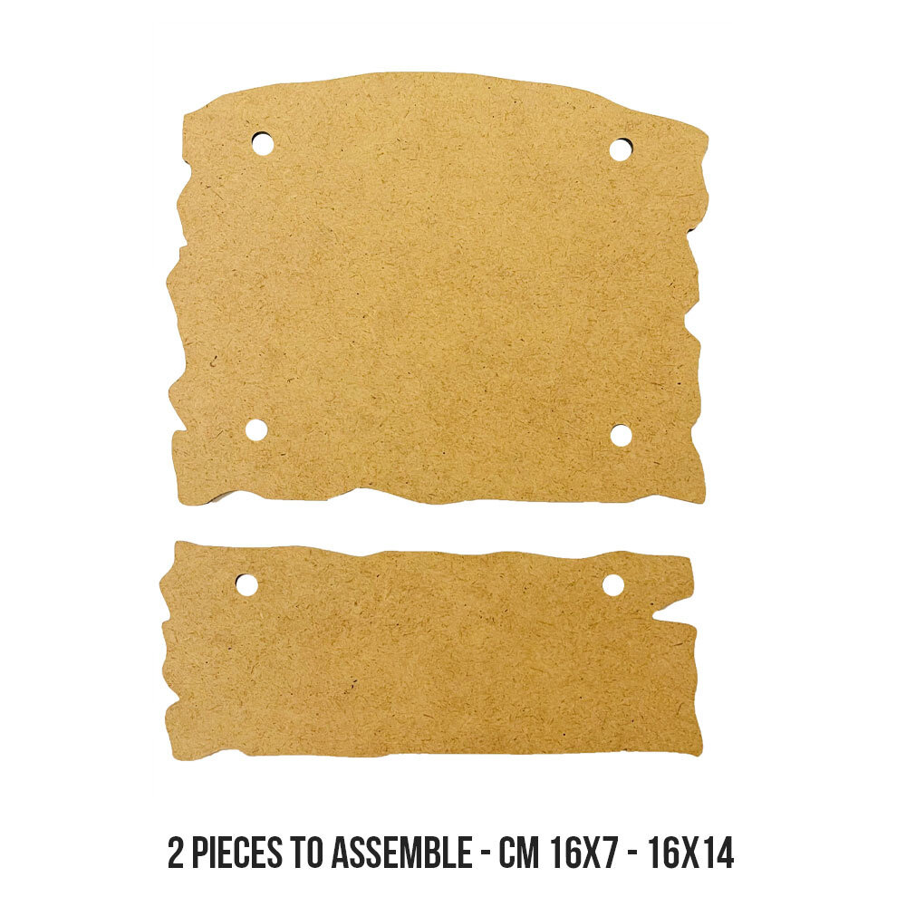 Stamperia Hidden Grove MDF Crafty Shapes Blanks Plates (2pcs) (KLSM41) Stamperia Hidden Grove MDF Crafty Shapes Blanks Plates (2pcs) (KLSM41)