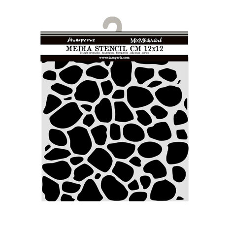 Stamperia Hidden Grove Thick Stencil 12x12cm Stone Pattern (KSTDS30) Stamperia Hidden Grove Thick Stencil 12x12cm Stone Pattern (KSTDS30)