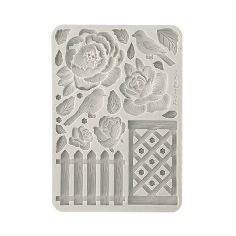 Stamperia House of Roses A5 Silicon Mold Fence (KACMA559)