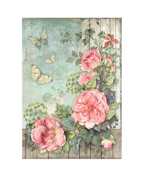 Stamperia House of Roses A4 Rice Paper Flowers Corner (6pcs) (DFSA41018) Stamperia House of Roses A4 Rice Paper Flowers Corner (6pcs) (DFSA41018)