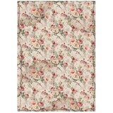 Stamperia House of Roses A4 Rice Paper Fabric (6pcs) (DFSA41023) (DISCONTINUED)