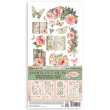 Stamperia House of Roses 6x12 Inch Paper Cut-outs (4pcs) (SBBCT11) (DISCONTINUED)