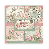 Stamperia House of Roses 12x12 Inch Paper Pack Maxi Backgrounds Selection (Single face) (SBBXLB23)