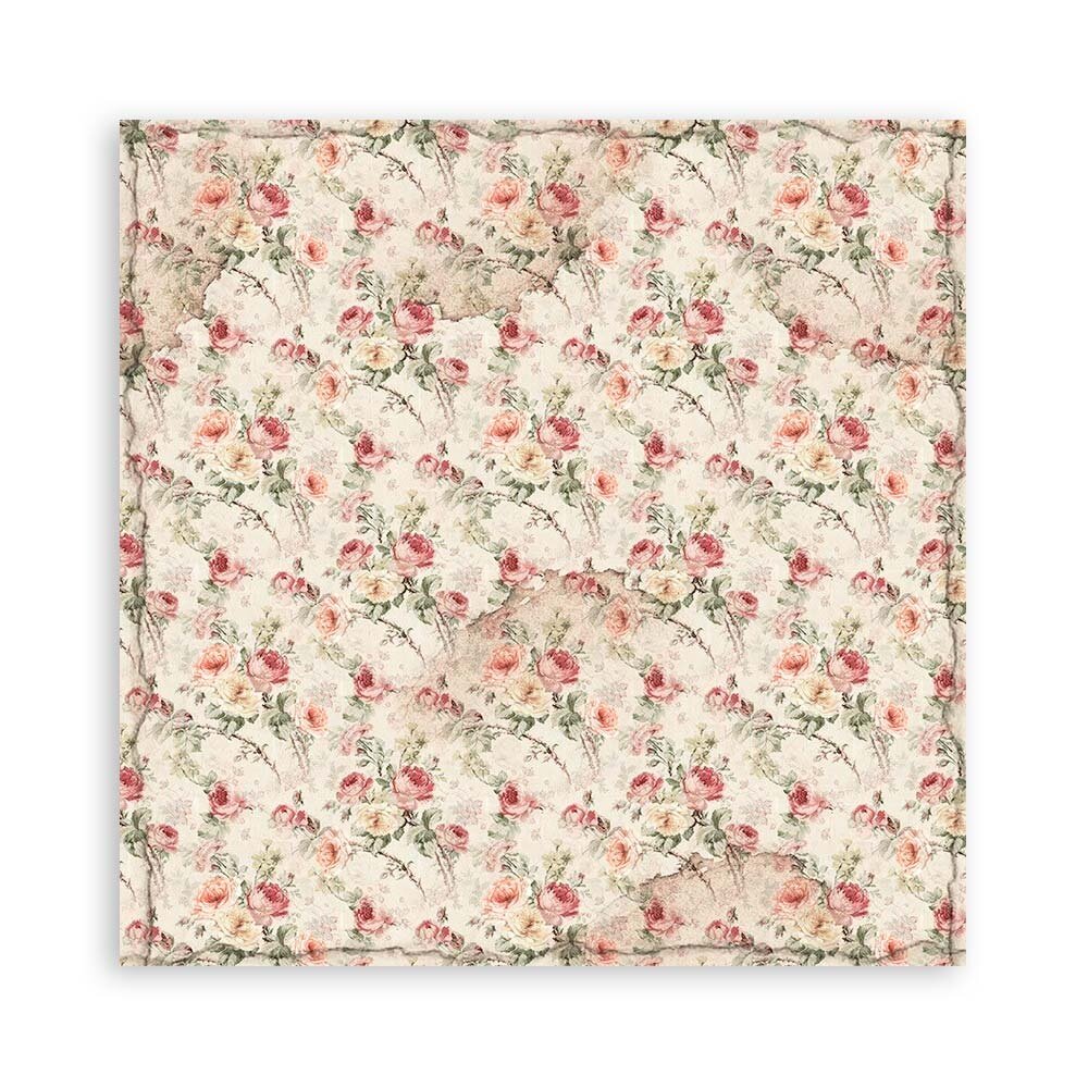 Stamperia House of Roses 12x12 Inch Paper Pack Maxi Backgrounds Selection (Single face) (SBBXLB23) Stamperia House of Roses 12x12 Inch Paper Pack Maxi Backgrounds Selection (Single face) (SBBXLB23)