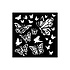House of Roses Thick Stencil 12x12cm Papillon (KSTDS34) House of Roses Thick Stencil 12x12cm Papillon (KSTDS34)