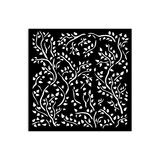 Stamperia House of Roses Thick Stencil 12x12cm Brench Pattern (KSTDS33)