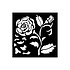 House of Roses Thick Stencil 12x12cm Big Rose (KSTDS36) House of Roses Thick Stencil 12x12cm Big Rose (KSTDS36)