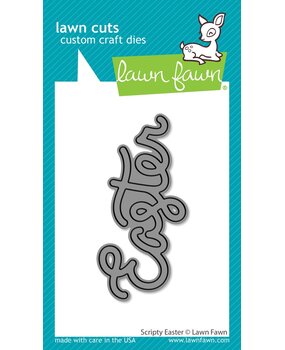 Lawn Fawn Scripty Easter Lawn Cuts Custom Craft Dies (LF3689)