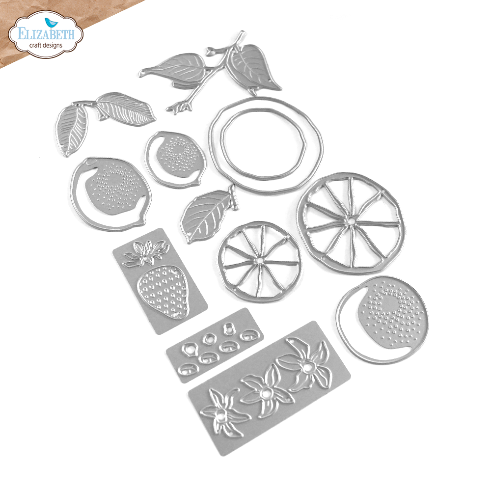 Elizabeth Craft Designs Sunny Days Die Fresh Fruit (2233)