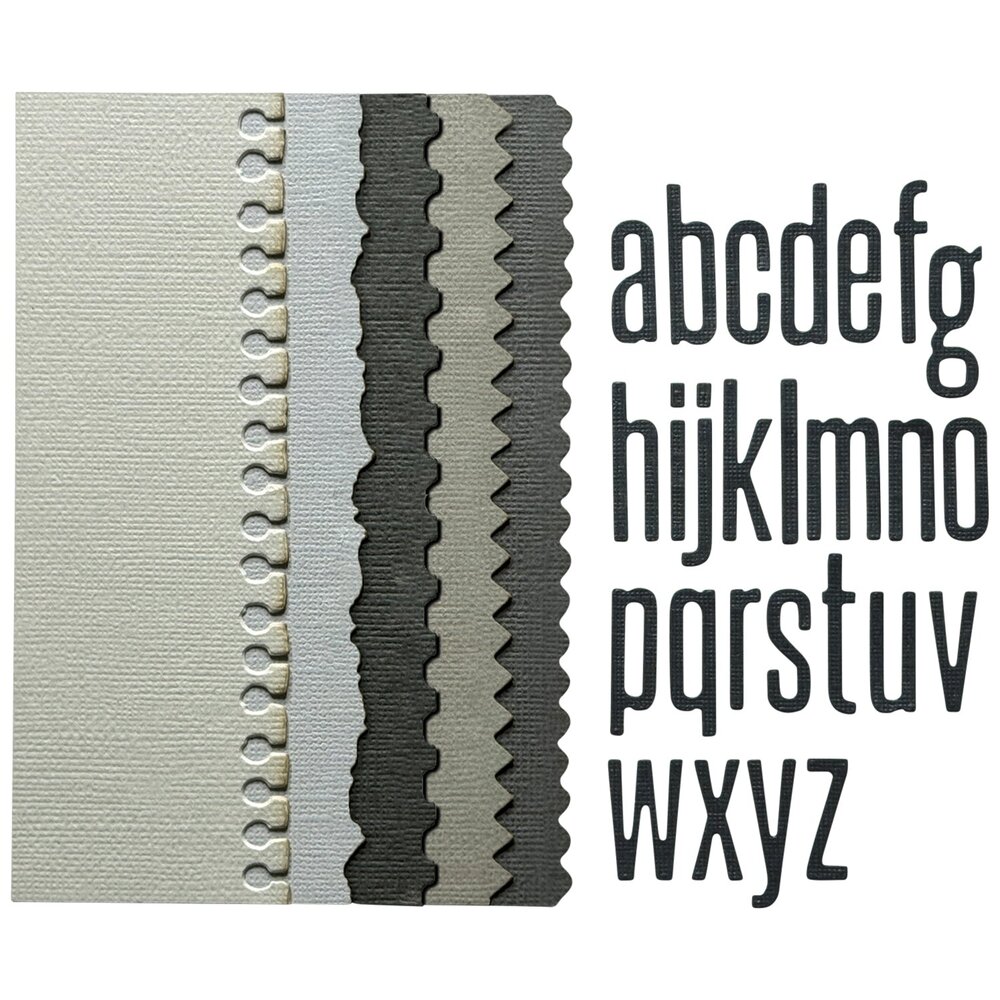 Sizzix Thinlits Die by Tim Holtz Vault Edges (31pcs) (666873) Sizzix Thinlits Die by Tim Holtz Vault Edges (31pcs) (666873)