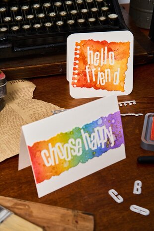 Sizzix Thinlits Die by Tim Holtz Vault Edges (31pcs) (666873) Sizzix Thinlits Die by Tim Holtz Vault Edges (31pcs) (666873)