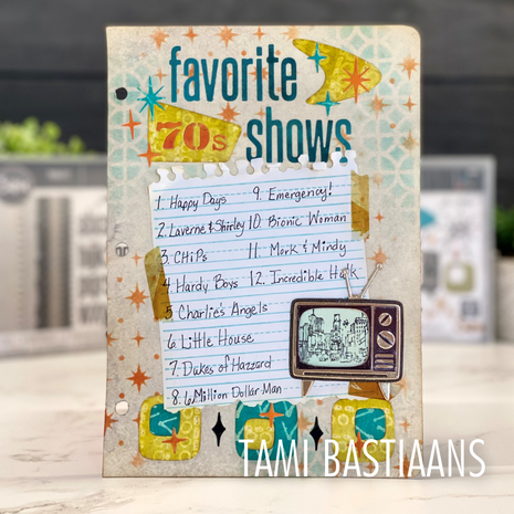 Sizzix Thinlits Die by Tim Holtz Vault Atomic Retro (24pcs) (666875)