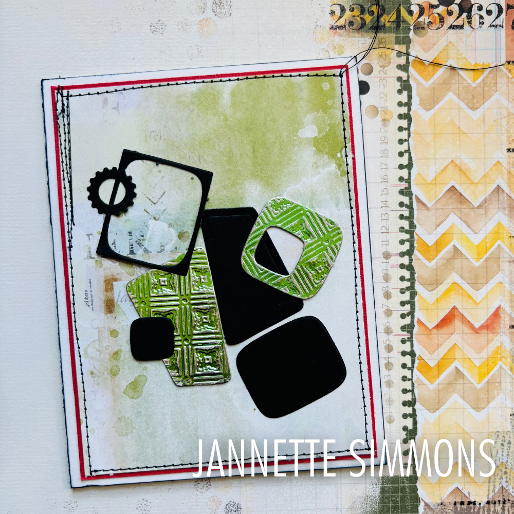 Sizzix Thinlits Die by Tim Holtz Vault Atomic Retro (24pcs) (666875)