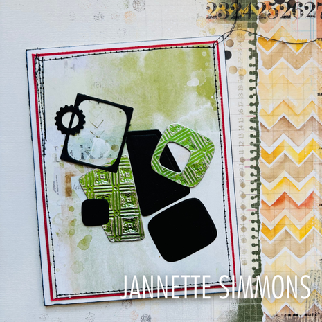 Sizzix Thinlits Die by Tim Holtz Vault Atomic Retro (24pcs) (666875)