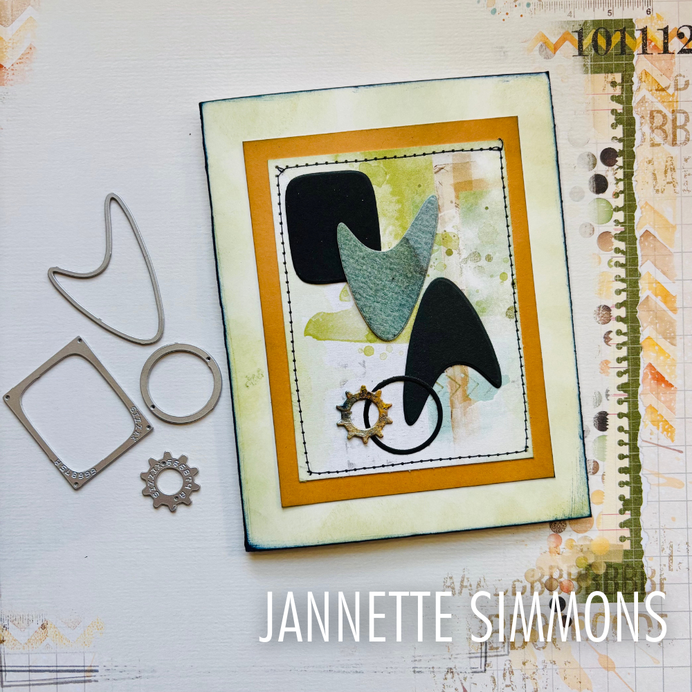 Sizzix Thinlits Die by Tim Holtz Vault Atomic Retro (24pcs) (666875)