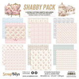 ScrapBoys Shabby Pack 12x12 Inch Paper Pad (SB-SHPA-08)
