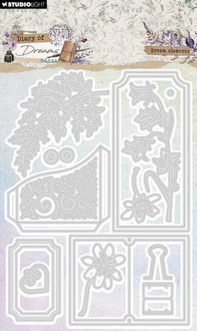 Studio Light Diary of Dreams Cutting Die Dream Elements (SL-DD-CD978) (DISCONTINUED)