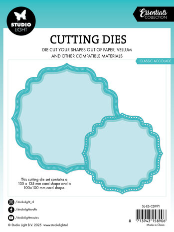 Studio Light Classic Accolade Essentials Cutting Die (SL-ES-CD971) (DISCONTINUED)